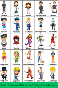 Examples of Occupations