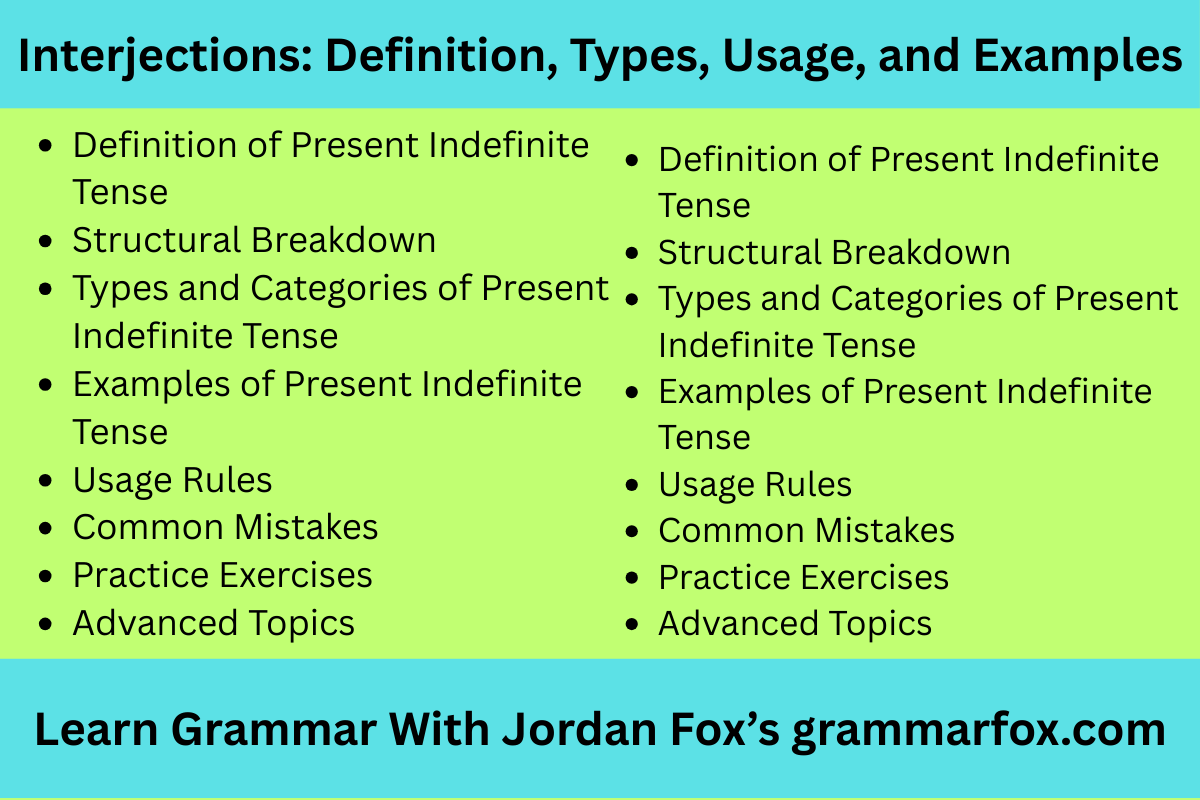 Interjections: Definition, Types, Usage, and Examples